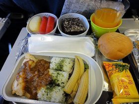 Cx キャセイ 02 機内食ドットコム 機上の晩餐
