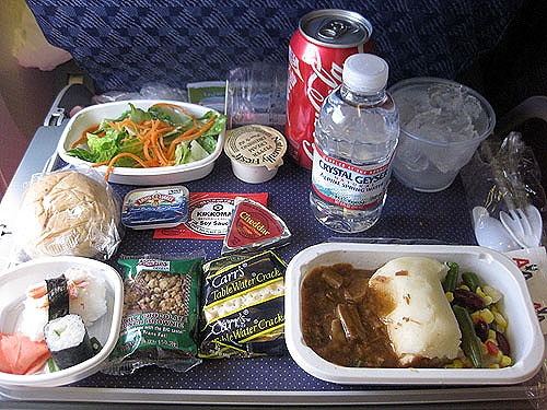 アメリカン航空 ダラス～成田 エコノミークラス | 機内食ドットコム