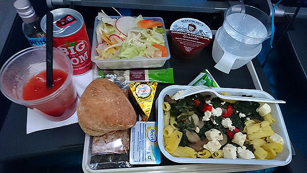 スカンジナビア航空 コペンハーゲン 成田 エコノミークラス 18 03 05 機内食ドットコム 機上の晩餐