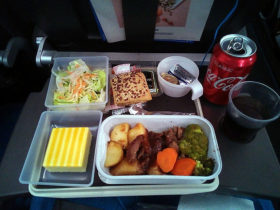 Sk スカンジナビア航空 機内食ドットコム 機上の晩餐