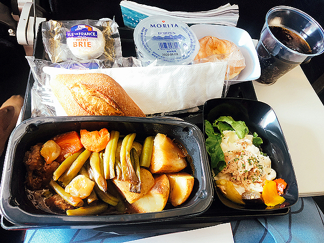 【激レア】エールフランス　コンコルド　機内食メニュー＆機内販売カタログ エールフランス、長距離線のプレエコ/エコノミー機内食に
