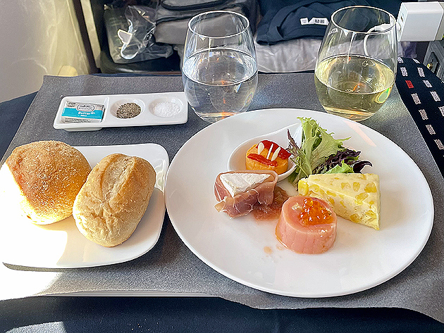 Braniff ブラニフ航空 ファーストクラス ディナーセット／機内食 ANA ファーストクラス 機内食・ドリンク|国際線|ANA
