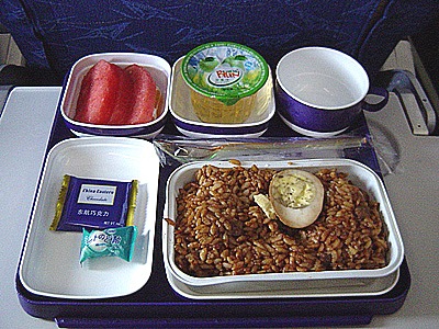 中国東方航空 上海 香港 エコノミークラス 機内食ドットコム 機上の晩餐
